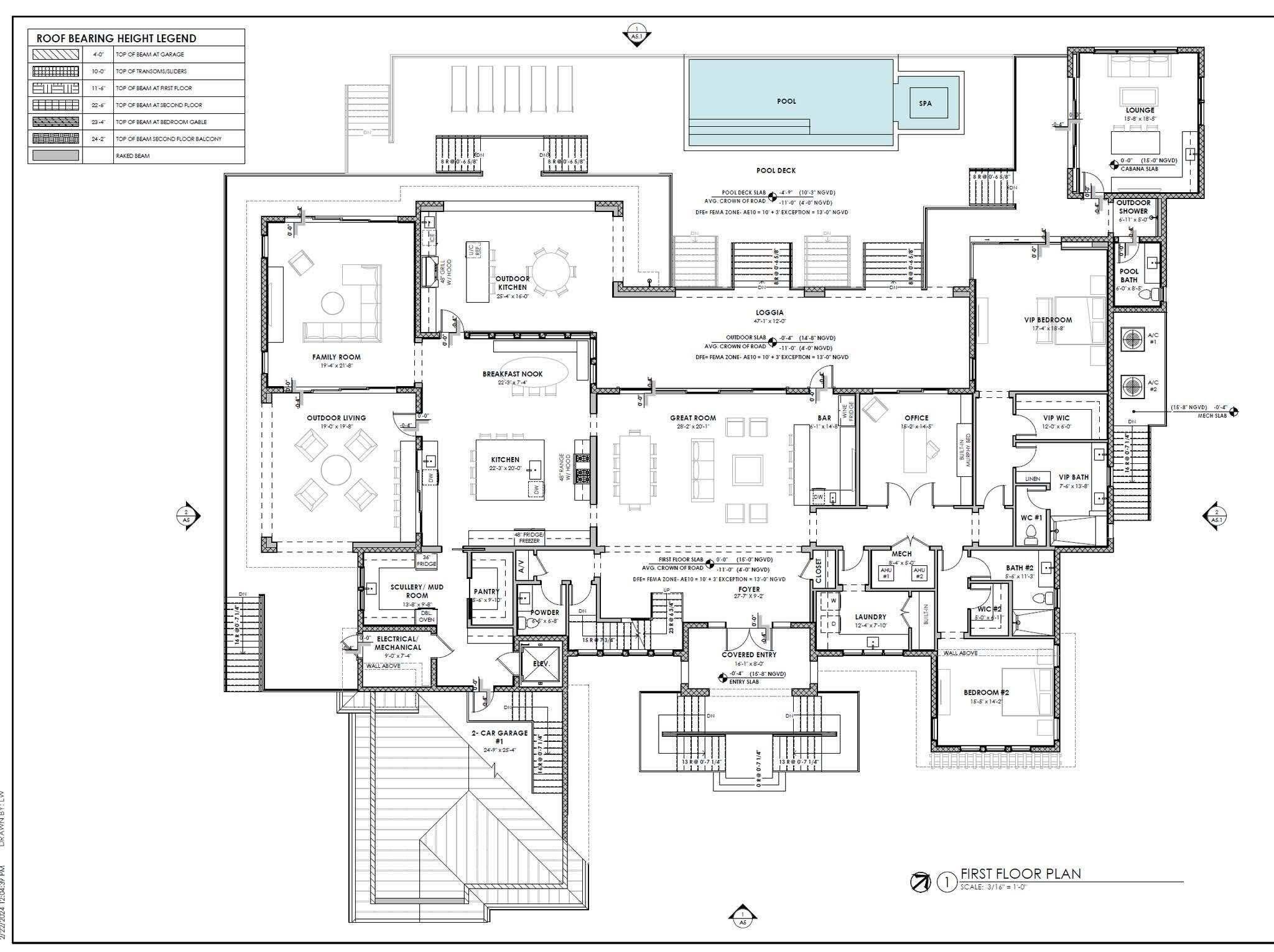 41 Sunset Road Key Largo, FL 33037 - Photo 4 of 61 Architectural design layout