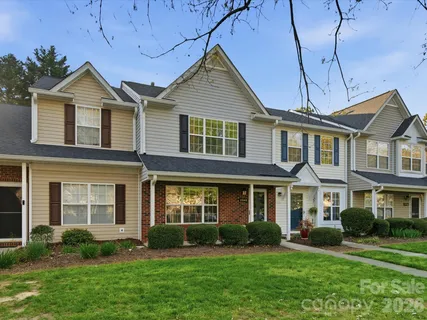 front view of a house and a yard