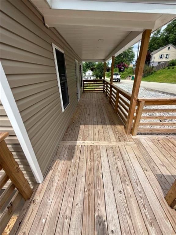 89 Old 51 Road Perryopolis, PA 15473 - Photo 25 of 45 a view of balcony with wooden floor