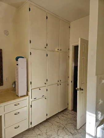a view of a closet