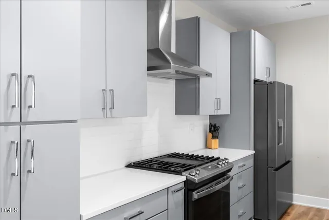 a living room with furniture and window