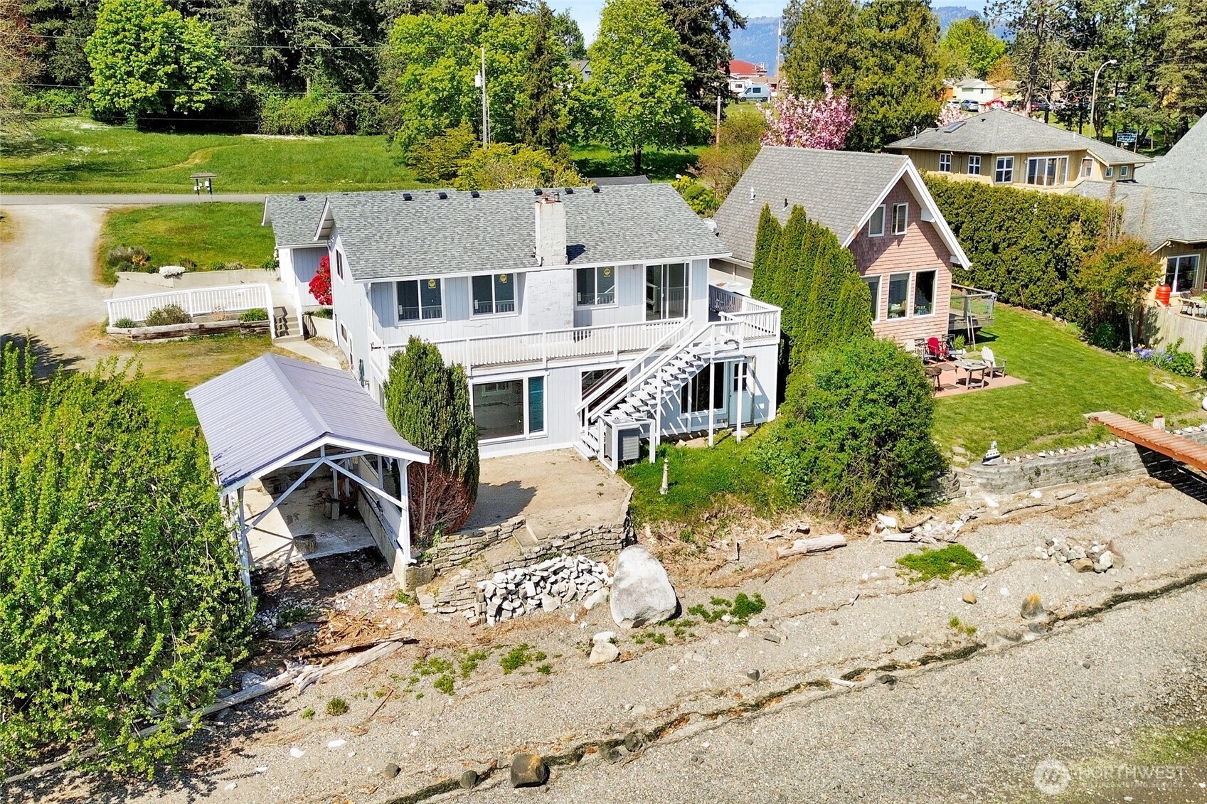 11586 Scott Road Bow, WA 98232 - Photo 5 of 28 a view of house with garden