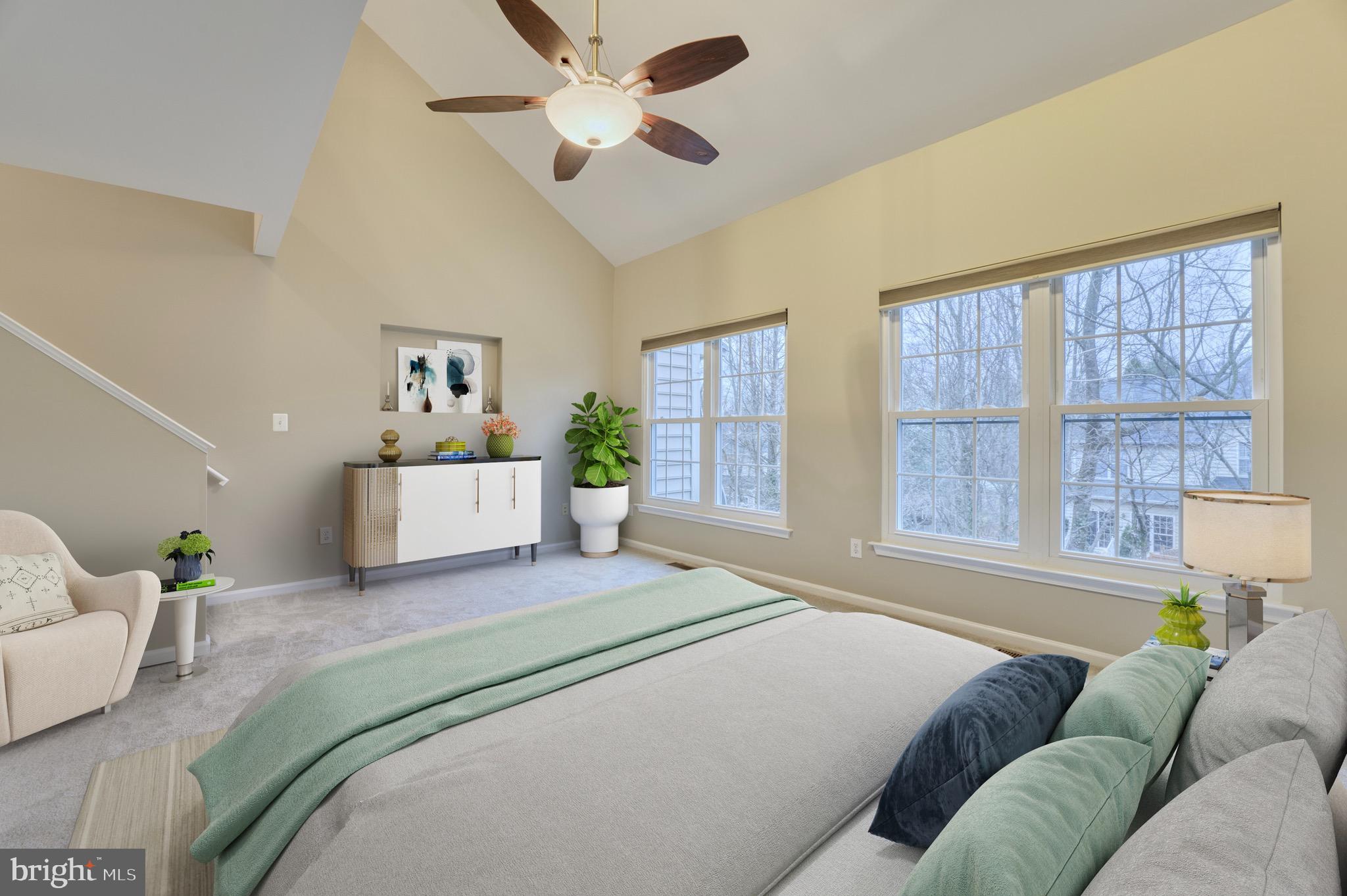11485 Heritage Commons Way Reston, VA 20194 - Photo 17 of 36 Virtually Staged Primary Bedroom