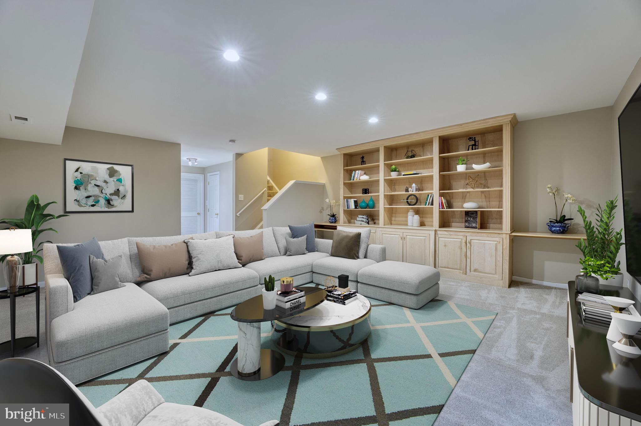11485 Heritage Commons Way Reston, VA 20194 - Photo 29 of 36 Virtually Staged Family Room