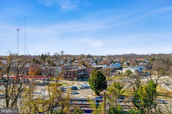 a view of city and mountain