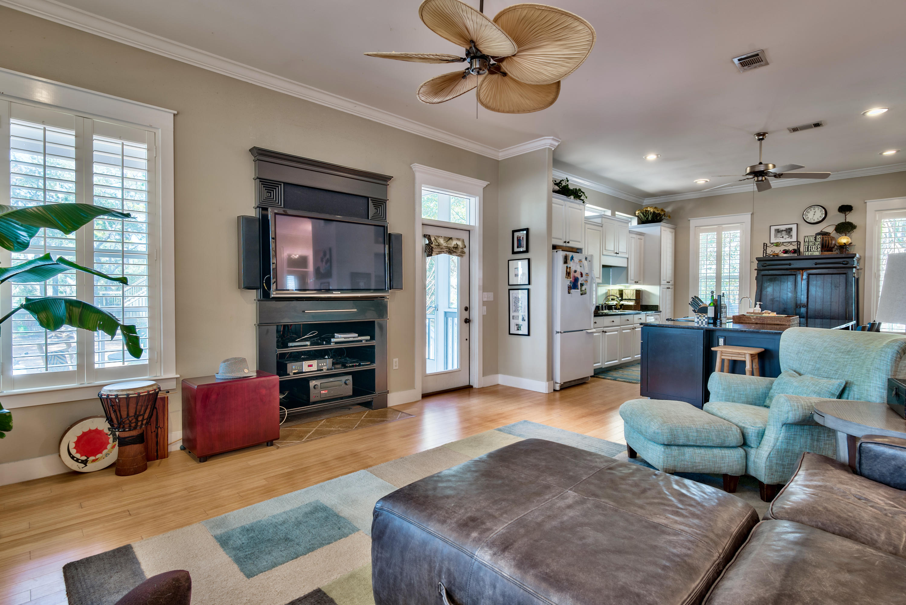 458 Bayou Circle Freeport, FL 32439 - Photo 14 of 33 a living room with furniture kitchen view and a window
