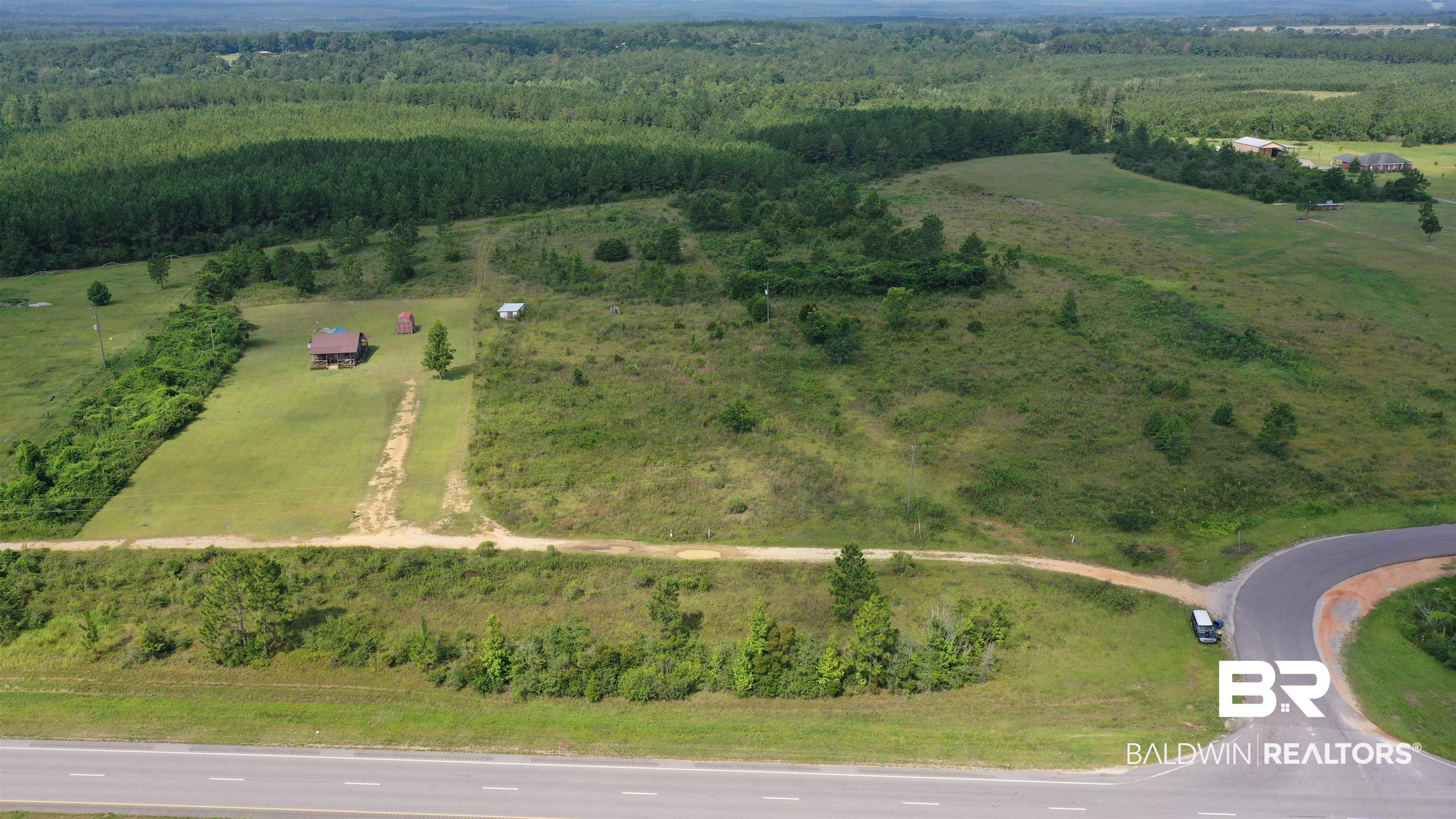 0 Highway 113 Flomaton, AL 36441 - Photo 21 of 24 Birds eye view of property featuring a rural view