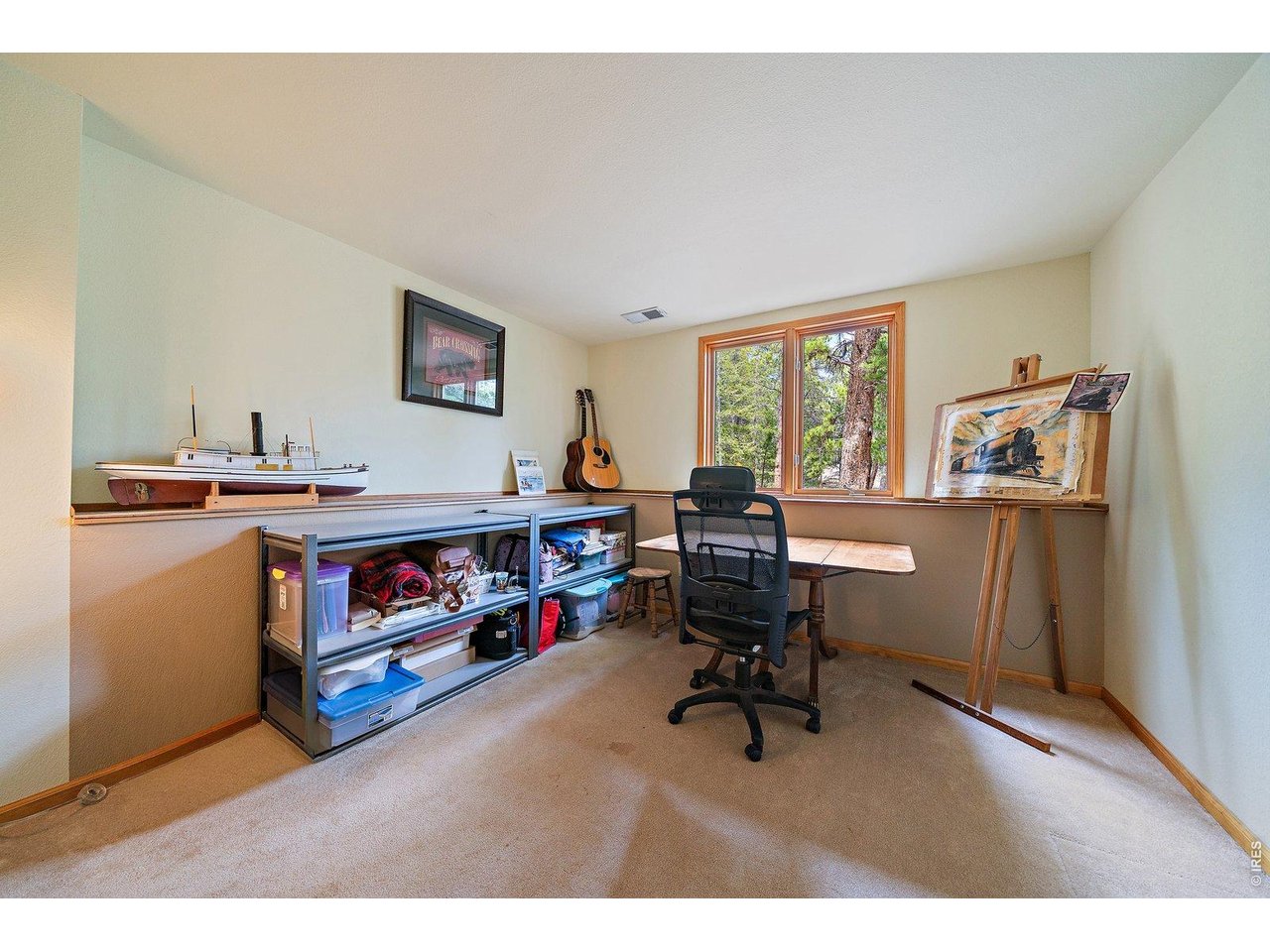 902 Rock Lake Road Ward, CO 80481 - Photo 21 of 32 a workspace with furniture and window