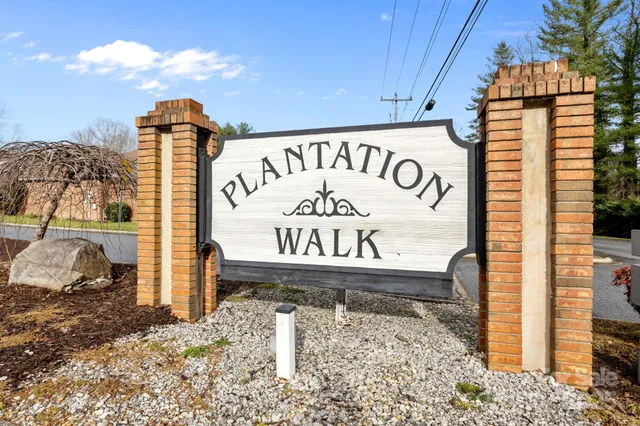 a sign on the side of a building