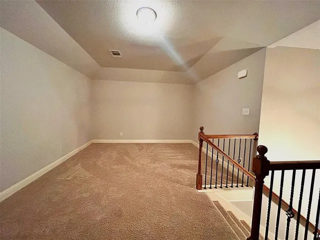 a bathroom with a sink vanity and a mirror