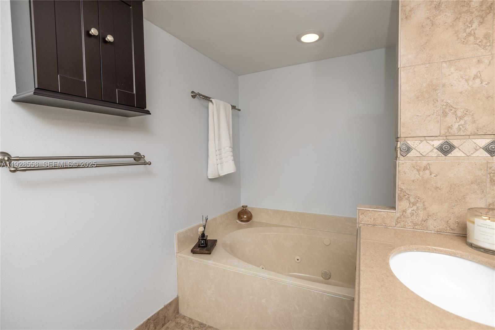 11006 North Harmony Lake Circle Davie, FL 33324 - Photo 31 of 46 a bathroom with a tub a sink and a toilet