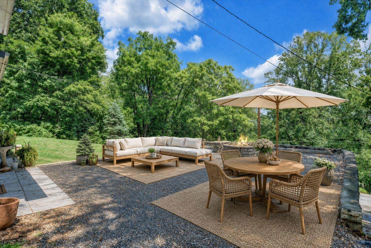 731 Eddies Road Salem, VA 24153 - Photo 38 of 48 Enjoy dining alfresco & the views!