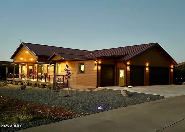 a view of a room with of a garage