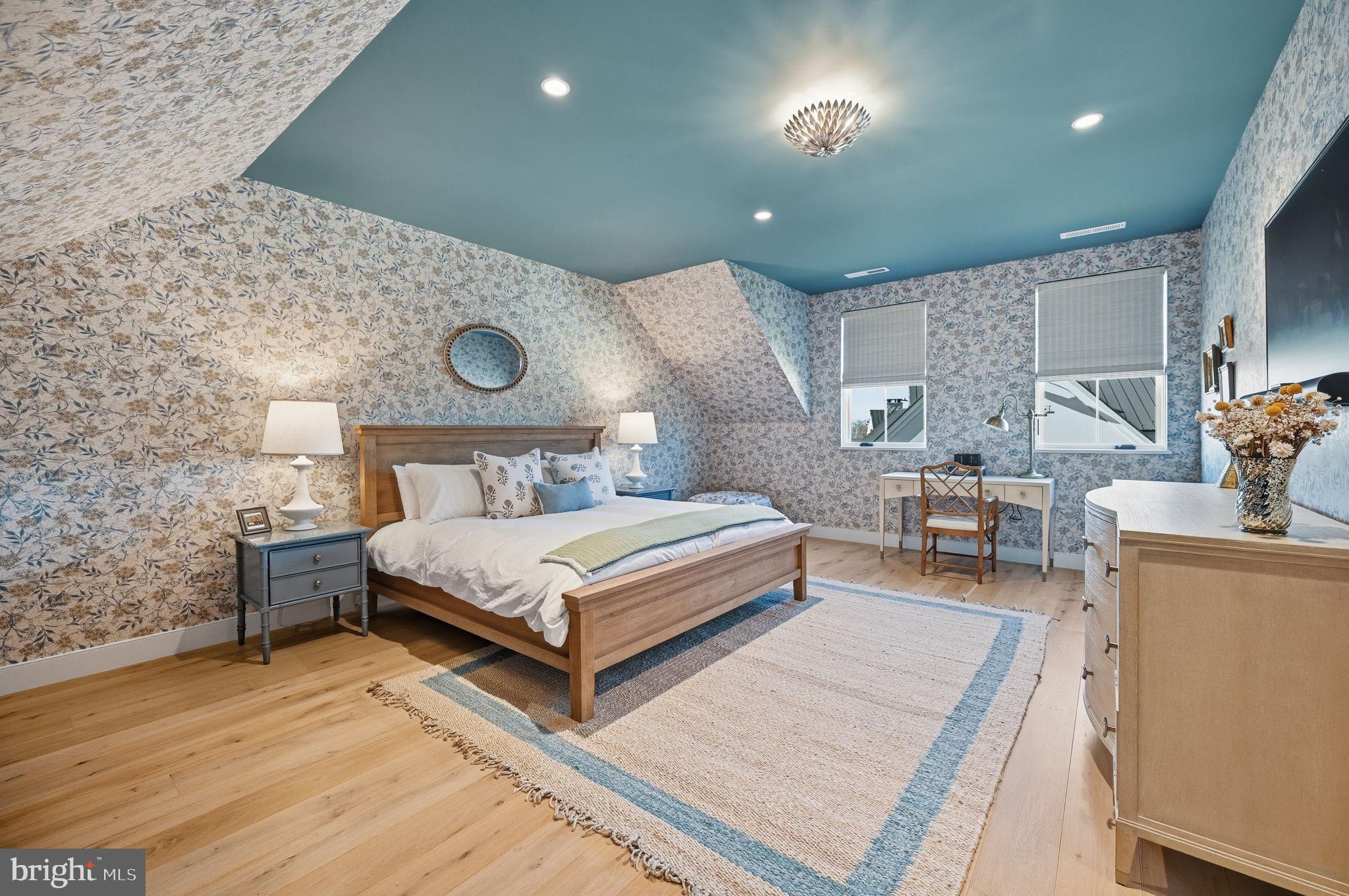 604 Martingale Ridge Drive Middleburg, VA 20117 - Photo 36 of 53 Second floor guest room, very chic decor