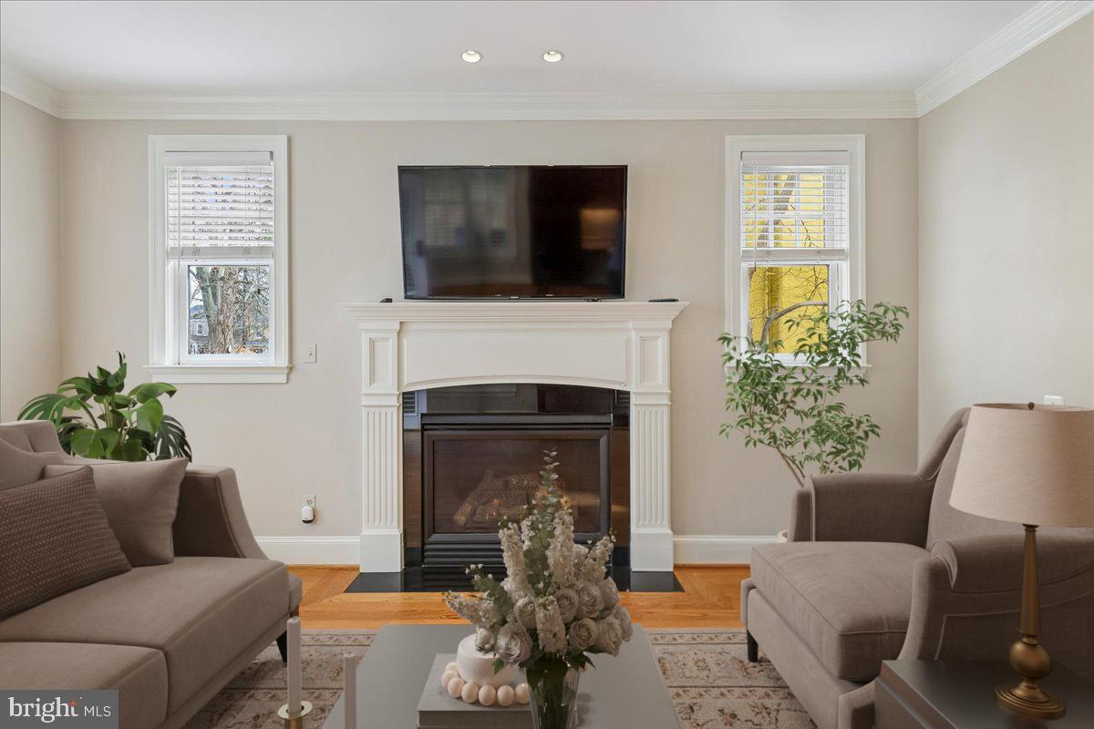 5601 Broad Branch Road Northwest Washington, DC 20015 - Photo 27 of 56 Family Room (Virtually Staged)
