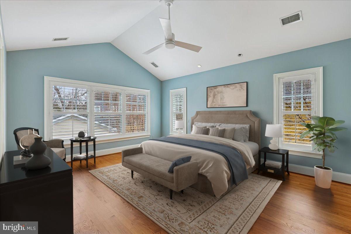 5601 Broad Branch Road Northwest Washington, DC 20015 - Photo 31 of 56 Primary Bedroom (Virtually Staged)