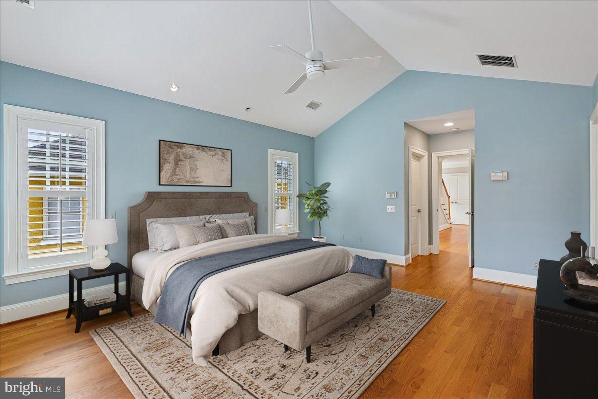 5601 Broad Branch Road Northwest Washington, DC 20015 - Photo 32 of 56 Primary Bedroom (Virtually Staged)