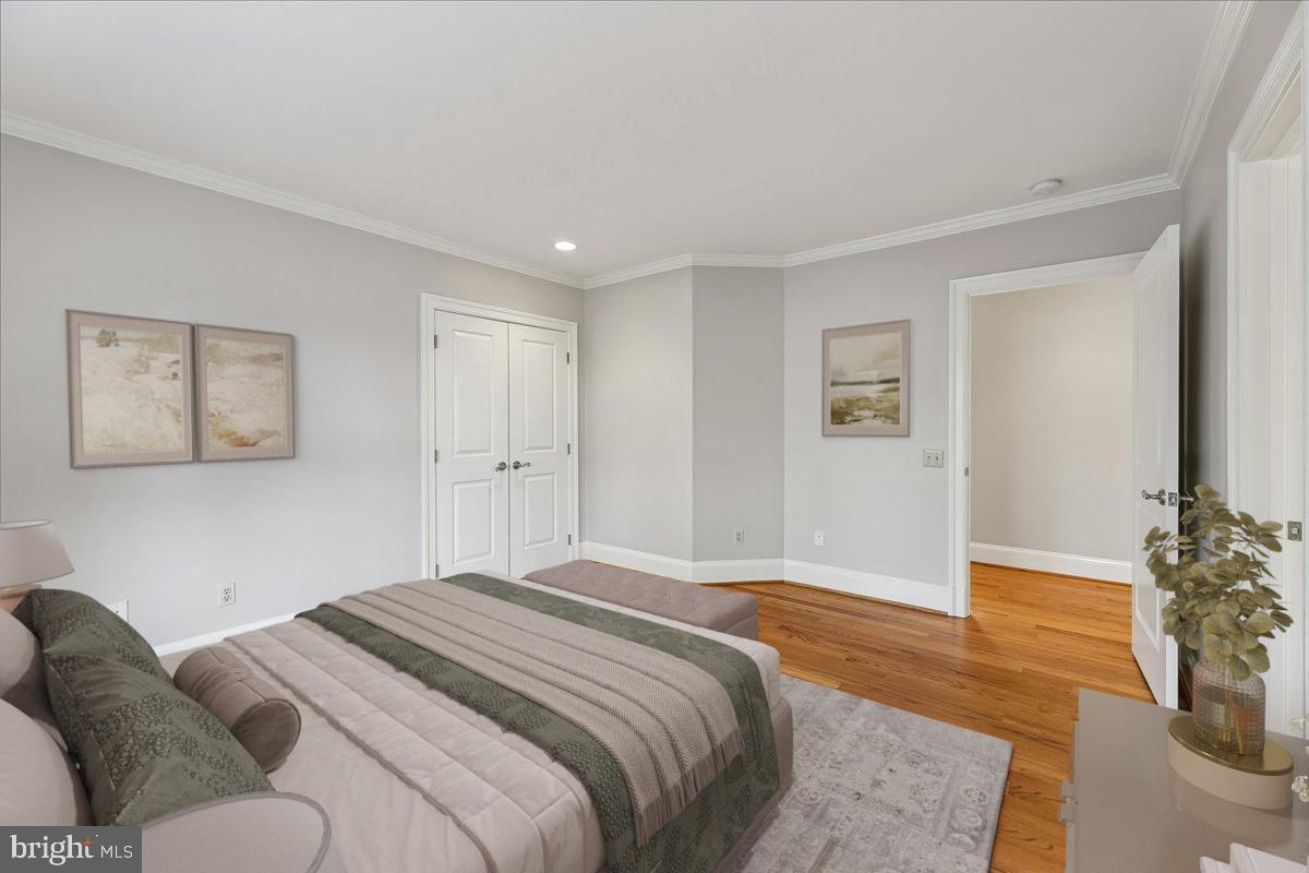 5601 Broad Branch Road Northwest Washington, DC 20015 - Photo 38 of 56 Bedroom 2 (Virtually Staged) - 2nd Level