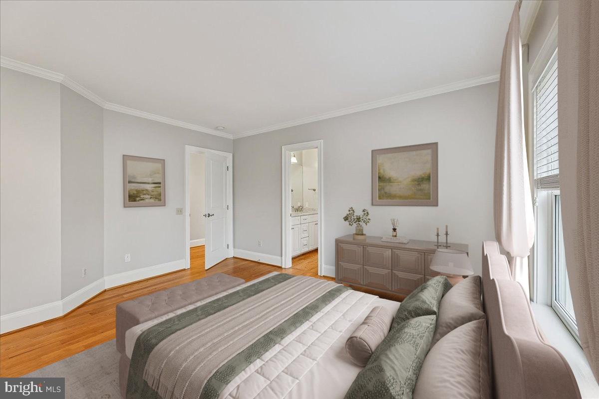 5601 Broad Branch Road Northwest Washington, DC 20015 - Photo 39 of 56 Bedroom 2 (Virtually Staged) - 2nd Level