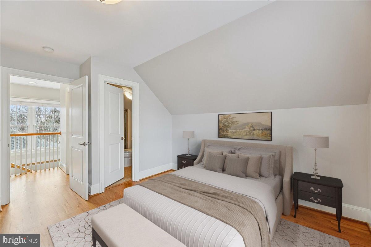 5601 Broad Branch Road Northwest Washington, DC 20015 - Photo 48 of 56 Bedroom 4 - 3rd Level (Virtually Staged)