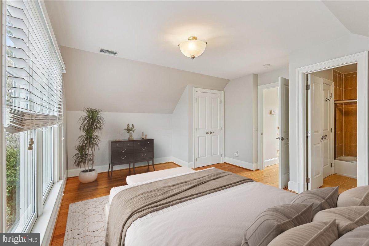 5601 Broad Branch Road Northwest Washington, DC 20015 - Photo 50 of 56 Bedroom 4 - 3rd Level (Virtually Staged)