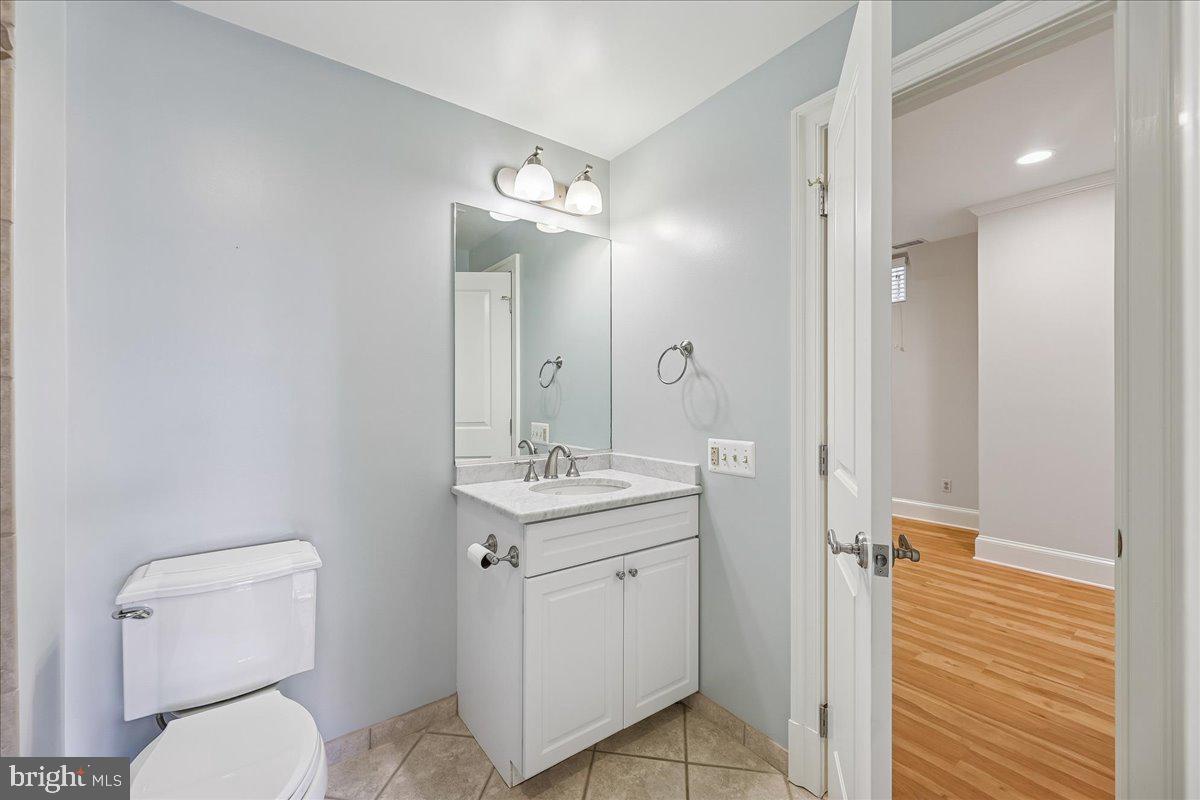 5601 Broad Branch Road Northwest Washington, DC 20015 - Photo 56 of 56 Lower Level Full Bath