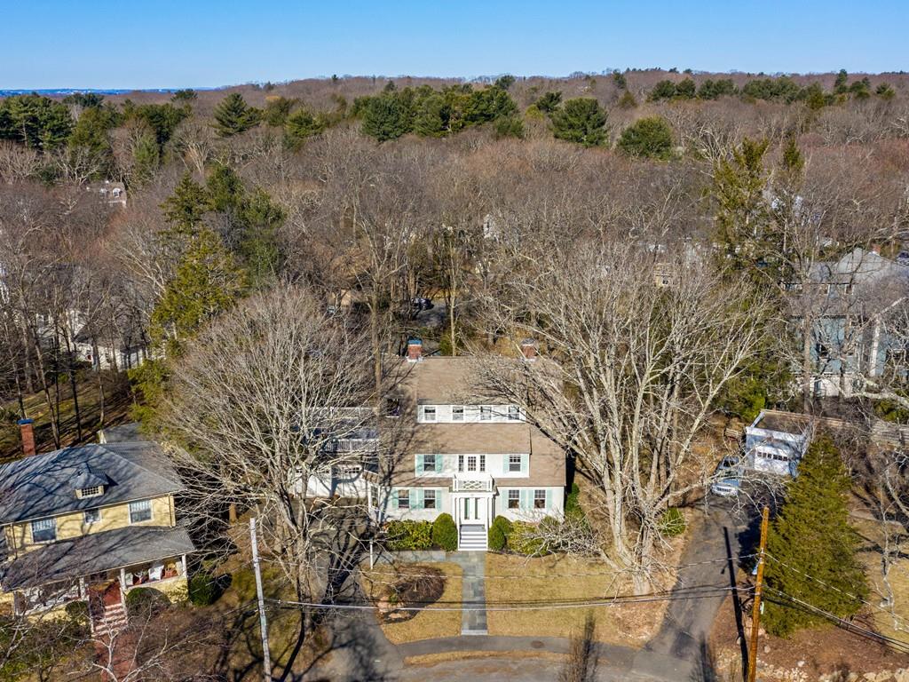 22 Cushing Road Wellesley, MA 02481 - Photo 2 of 28 a view of a city with lush green forest