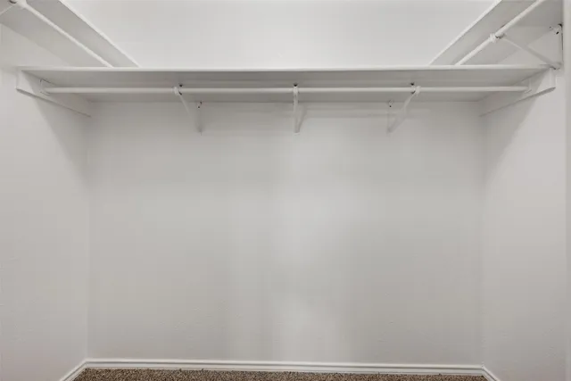 a view of a closet