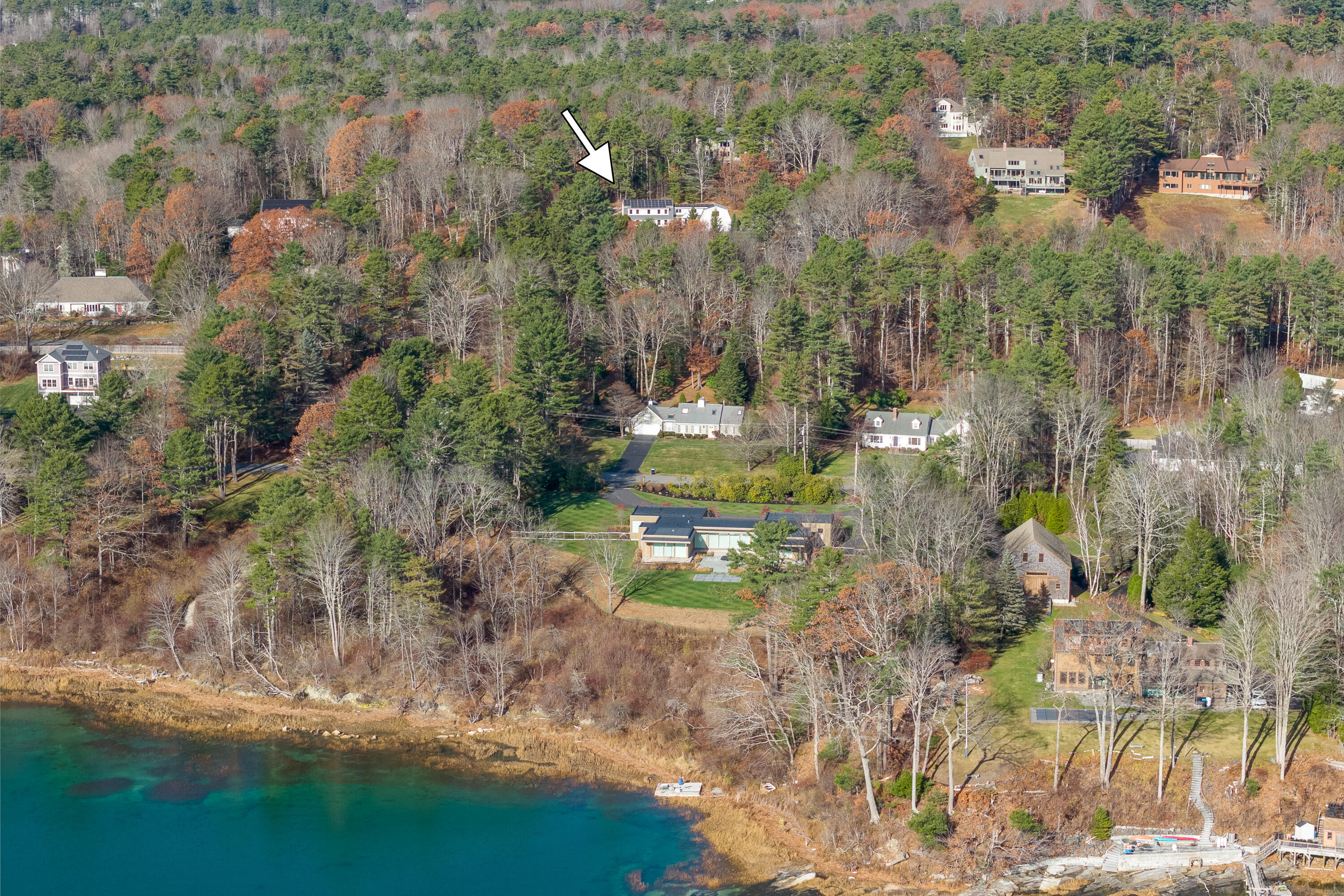 258 Foreside Road Cumberland, ME 04110 - Photo 82 of 83 Aerial View
