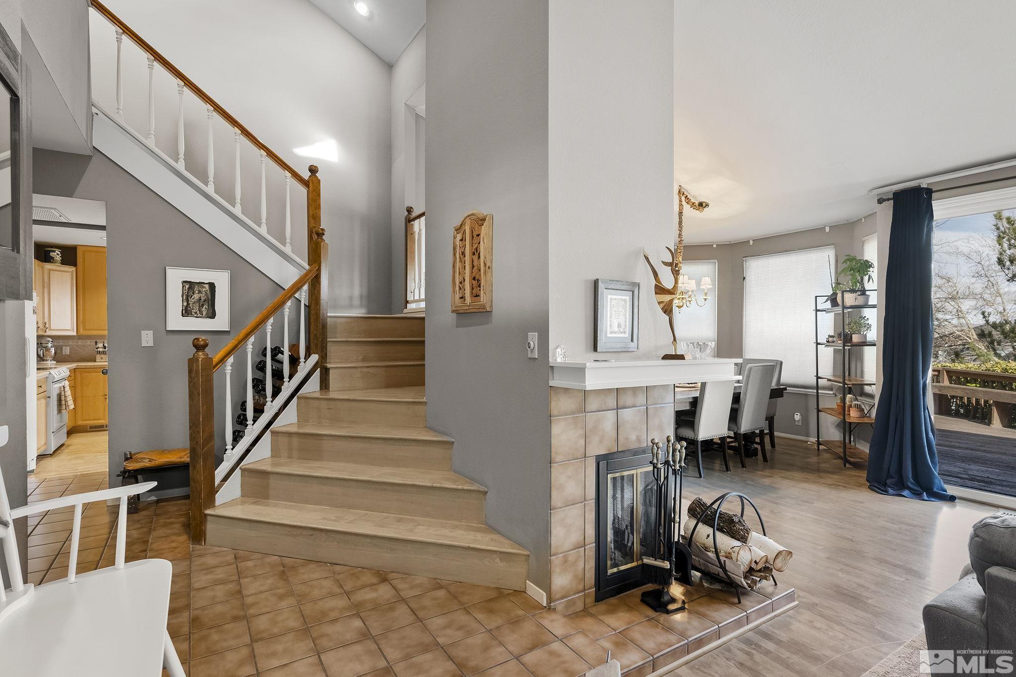 2390 High Terrace Drive Reno, NV 89509 - Photo 7 of 36 a view of entryway and hall with wooden floor