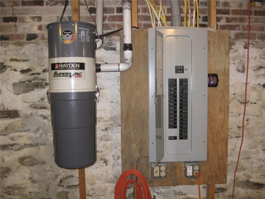 777 Pleasant View Ridge Road South China, ME 04358 - Photo 24 of 29 Central Vac and electrical panel