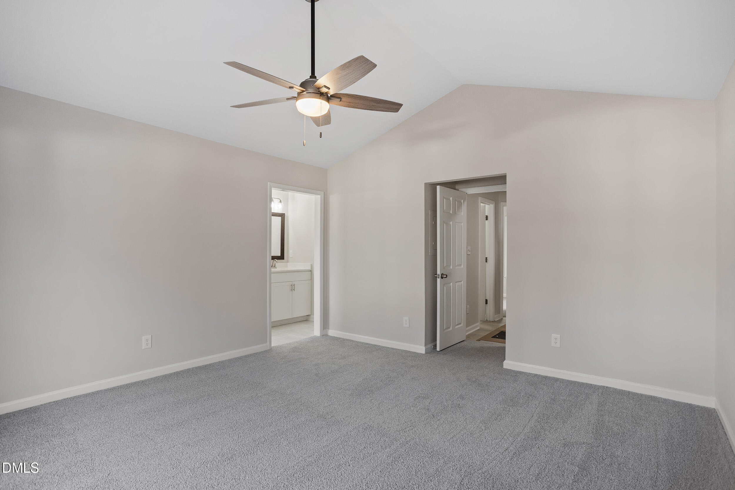 247 Tillamook Drive Wake Forest, NC 27587 - Photo 14 of 30 a view of an empty room and chandelier fan