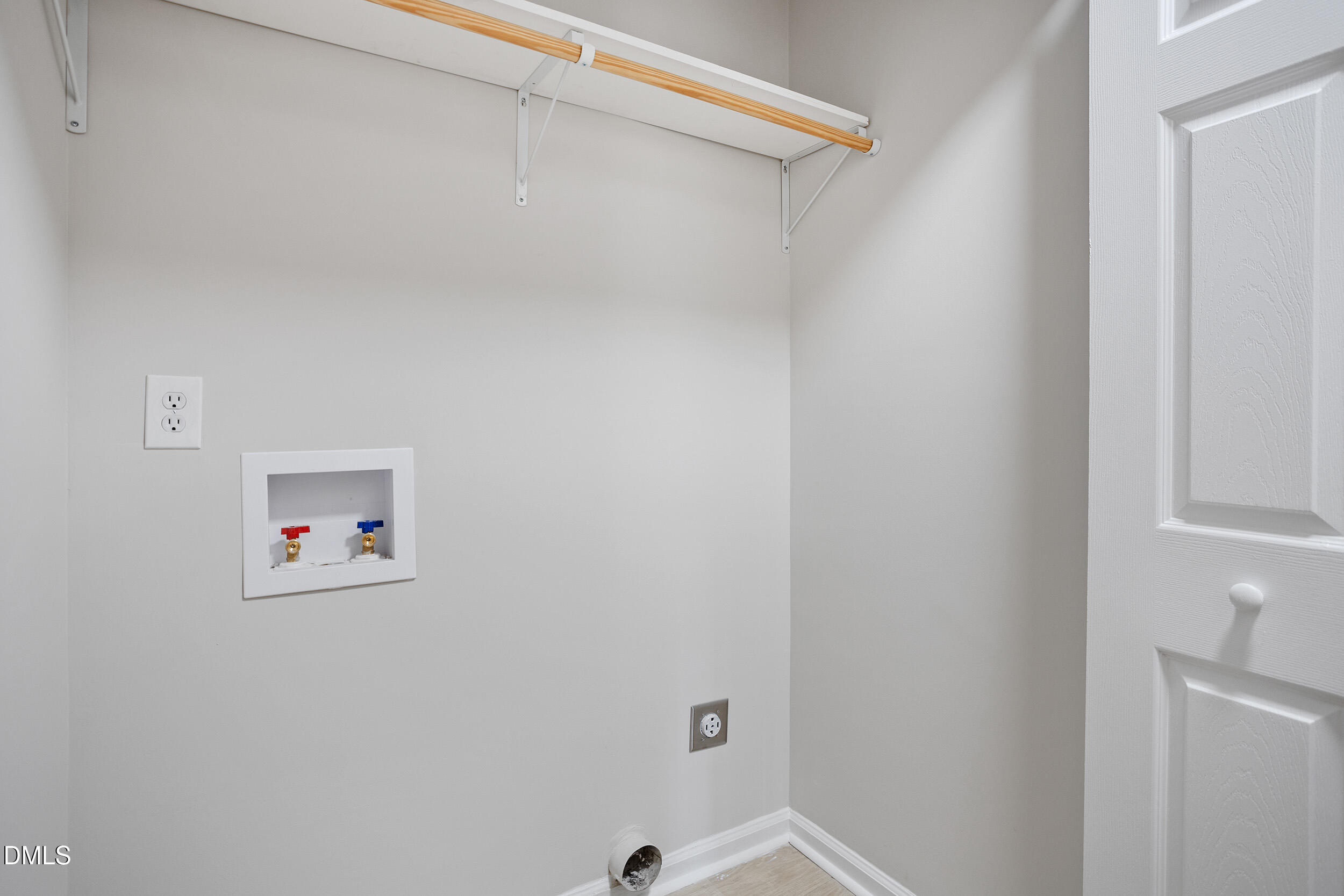 247 Tillamook Drive Wake Forest, NC 27587 - Photo 22 of 30 a view of a small space with racks on the wall