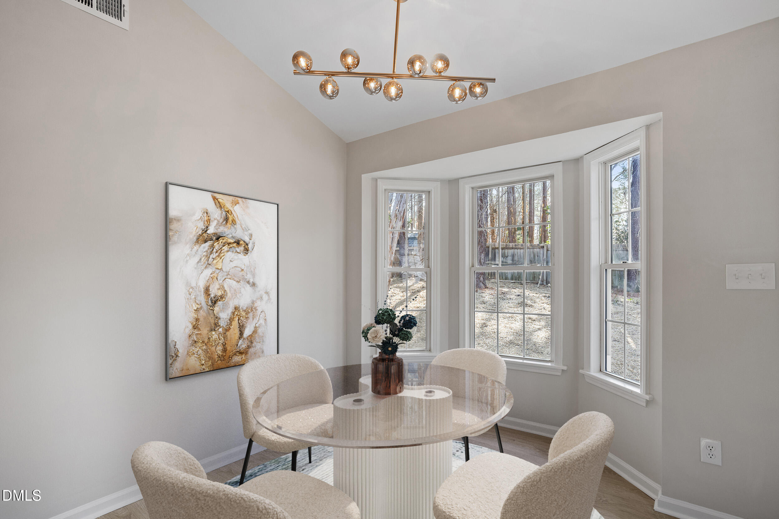 247 Tillamook Drive Wake Forest, NC 27587 - Photo 6 of 30 a dining room with furniture and window