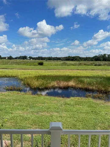 a view of an ocean from a balcony