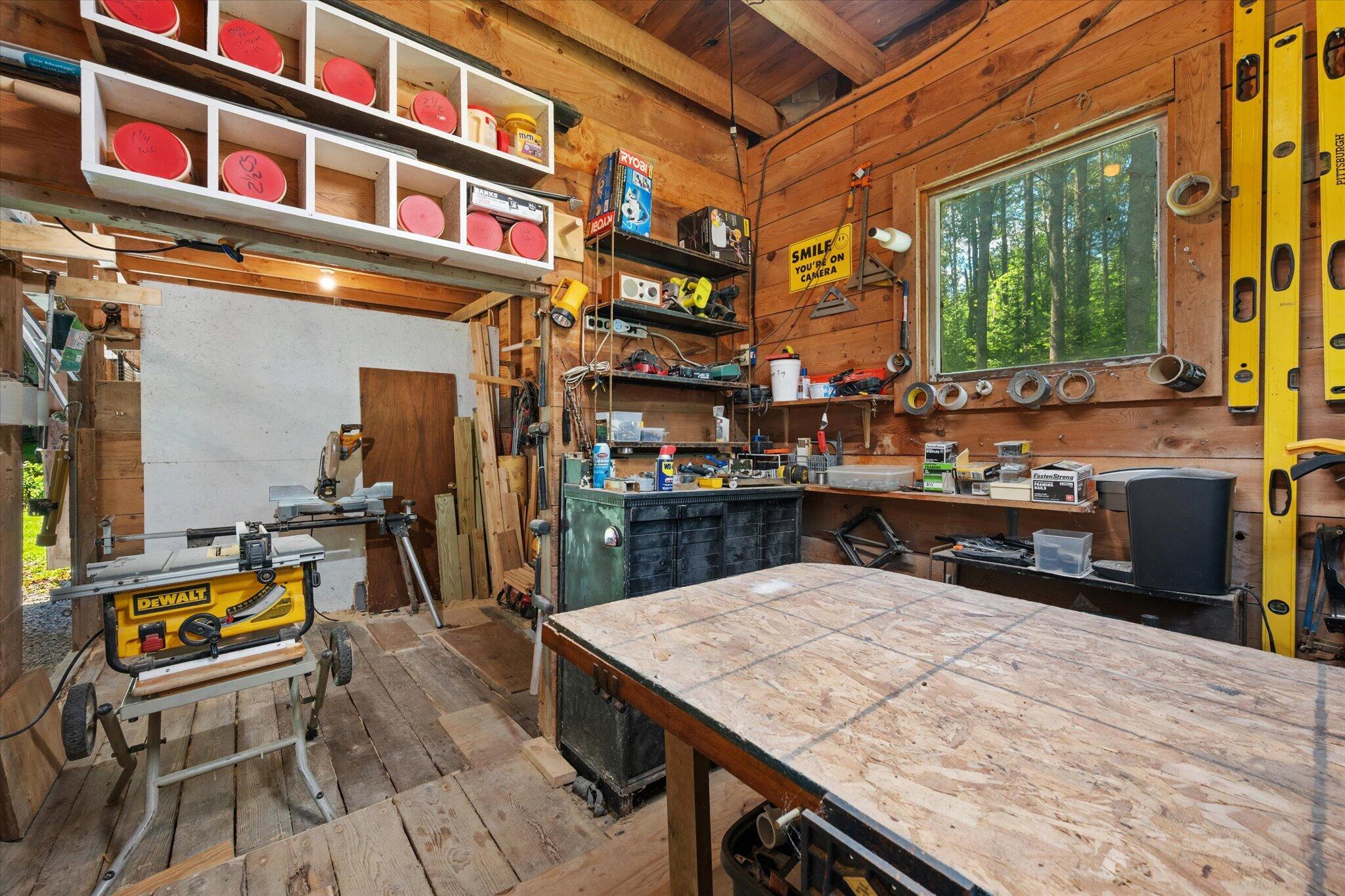 1002 Bennoch Road Old Town, ME 04468 - Photo 33 of 54 Work Shop Area...
