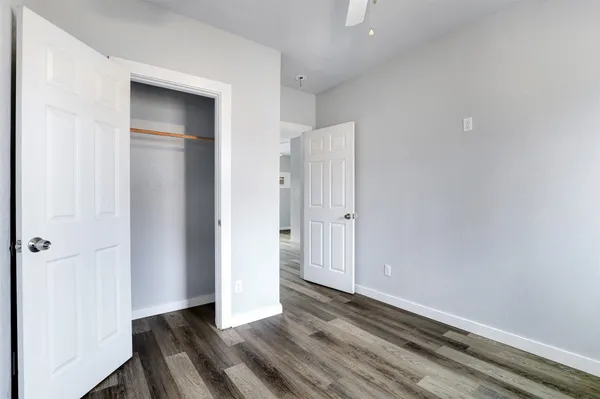 a view of wooden floor