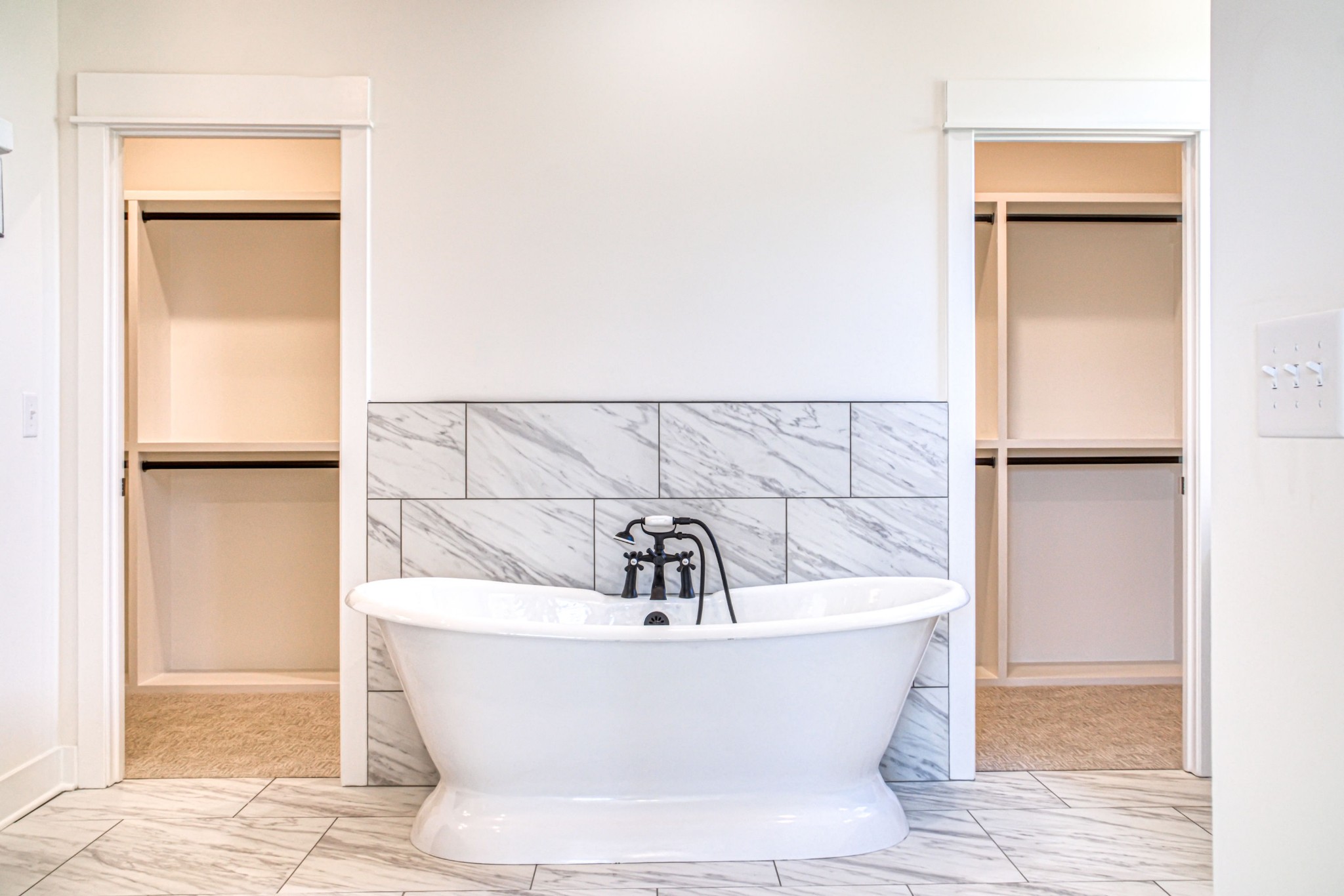 5871 Lakeview Road Springfield, TN 37172 - Photo 30 of 70 a white tub sitting next to a shower
