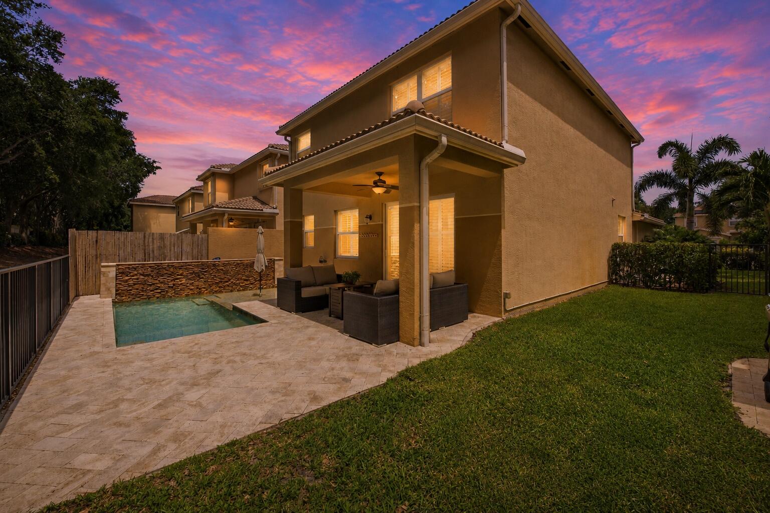 7850 Red Mahogany Road Boynton Beach, FL 33437 - Photo 18 of 40 Custom Pool