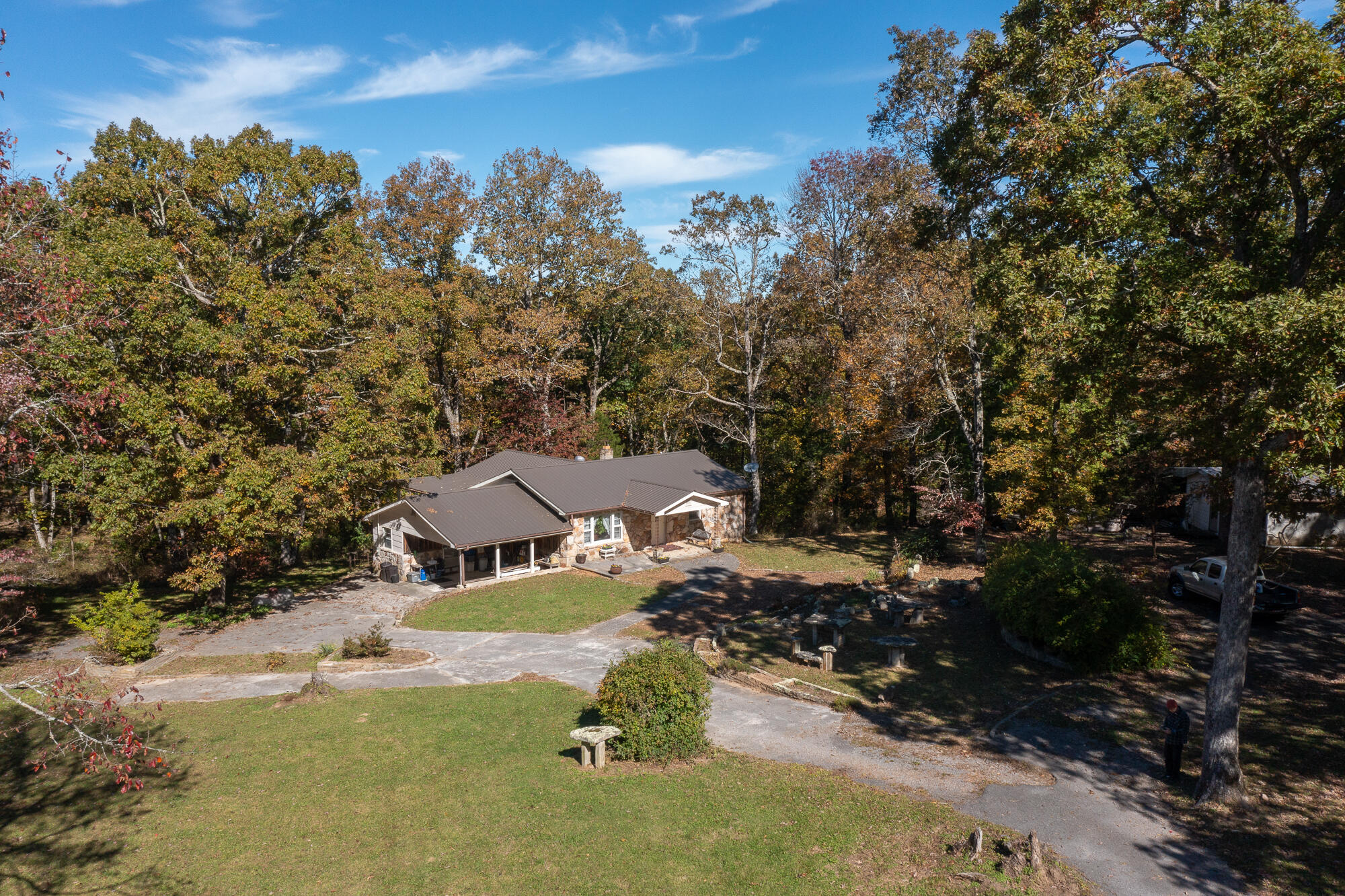 1924 Plum Nelly Road Rising Fawn, GA 30738 - Photo 4 of 45 20211027_1924PlumNelly_drone_HoltWebb_02