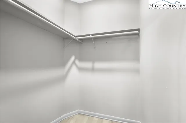 a view of a room with shelf