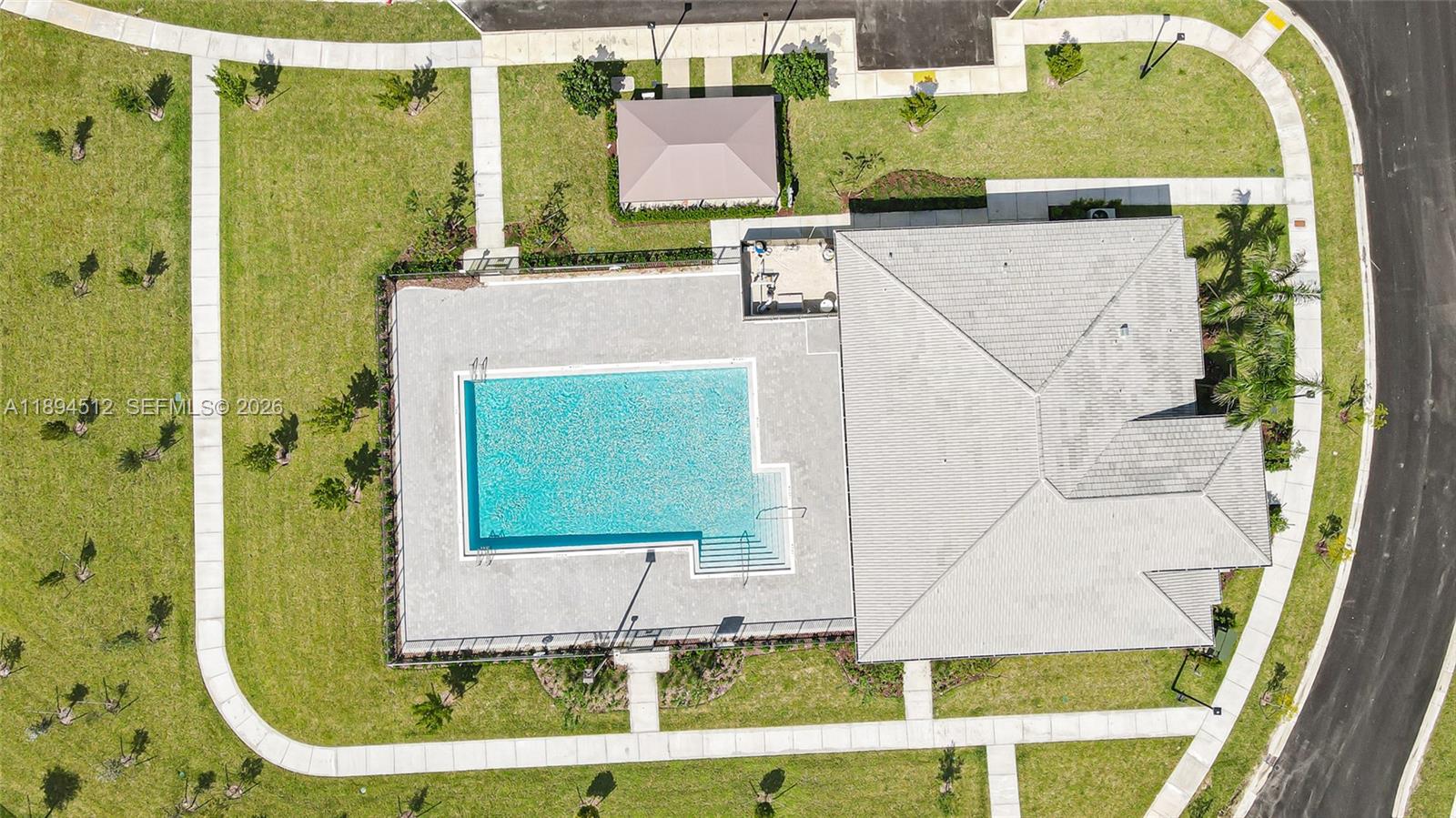 29254 Southwest 163rd Court Homestead, FL 33033 - Photo 28 of 29 an aerial view of a house with a swimming pool