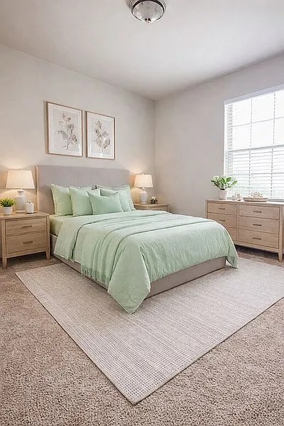 5211 Viewpoint Drive Austin, TX 78744 - Photo 18 of 29 Virtually staged. 2 of 3 bedrooms on the upper level.