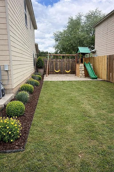 5211 Viewpoint Drive Austin, TX 78744 - Photo 27 of 29 Virtually staged to give you an idea of how beautiful this could be. Lovely, fenced back yard.