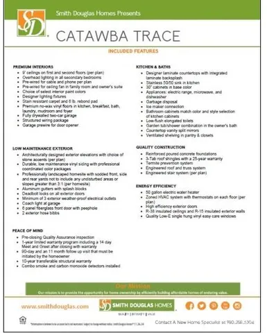 $284,580 | 2159 Catawba Trce Drive, Catawba, NC 28609