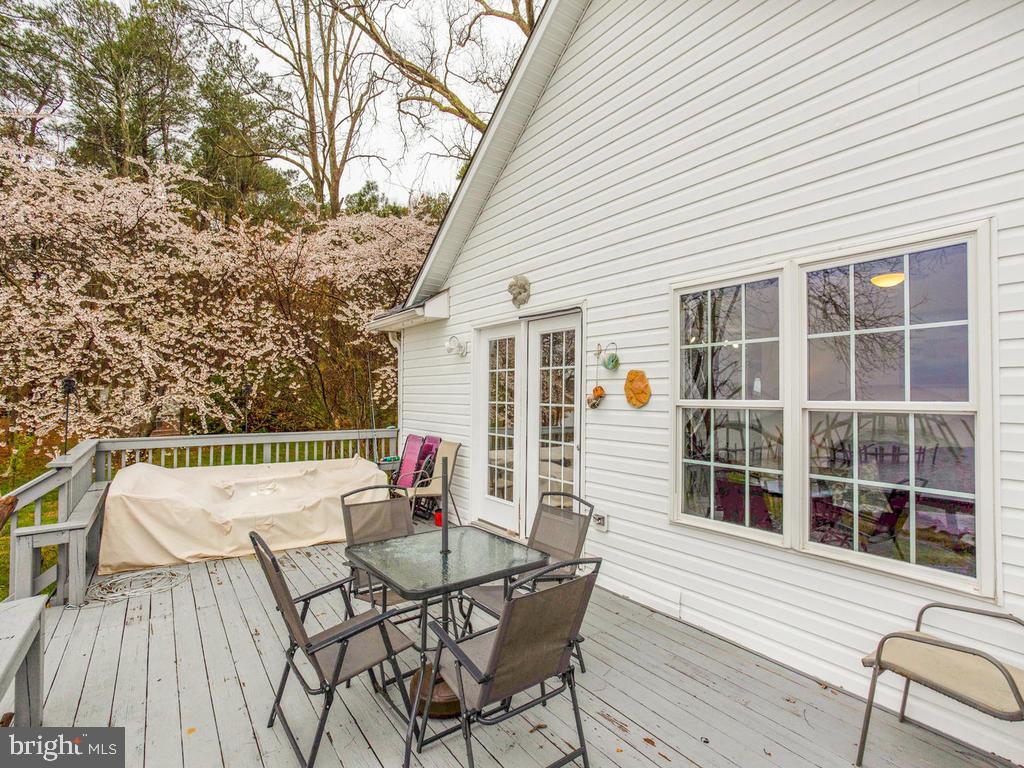 20976 Mattingly Road Abell, MD 20606 - Photo 5 of 36 Deck with magnificent water views