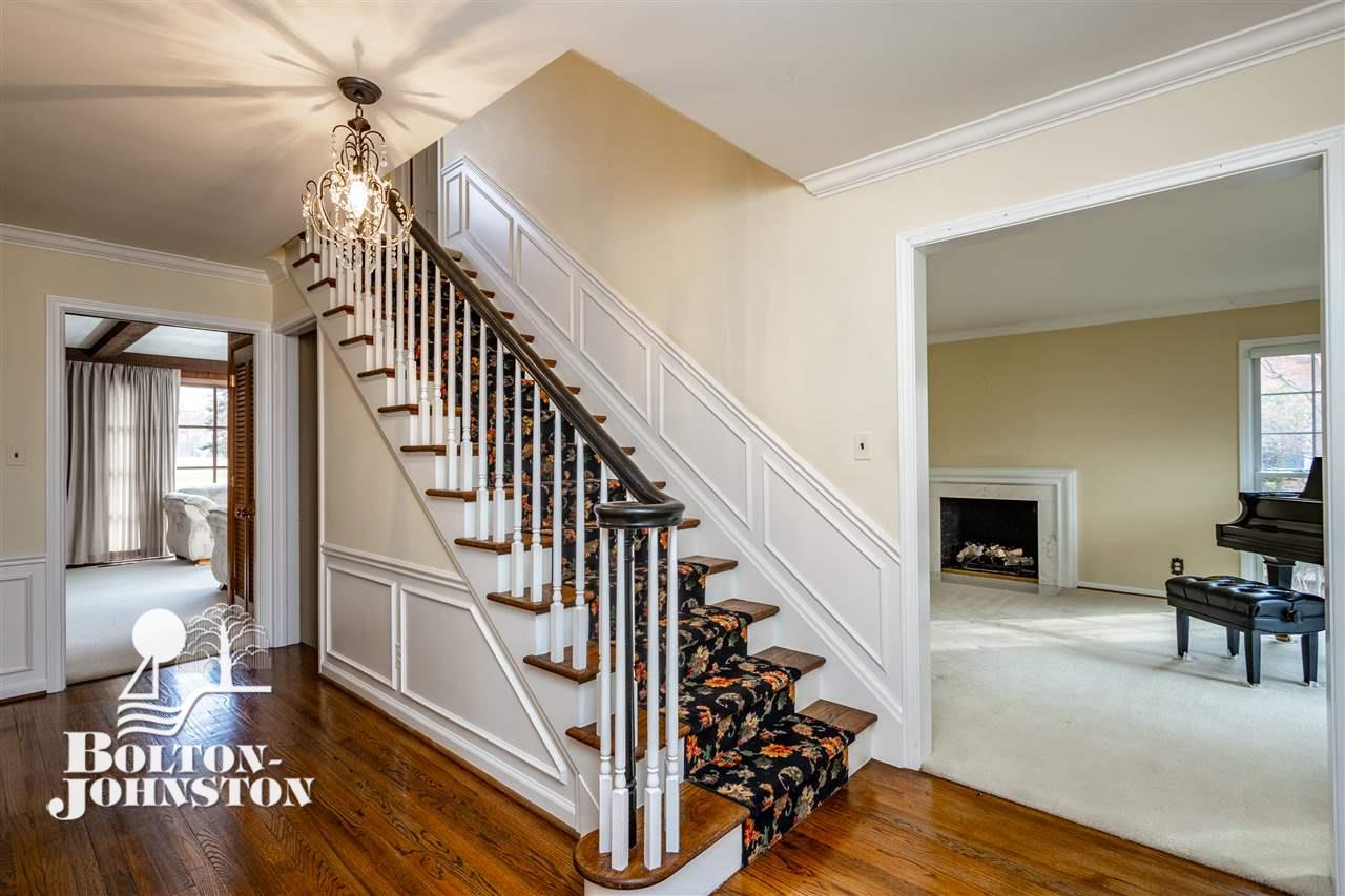 Refinished hardwood floor