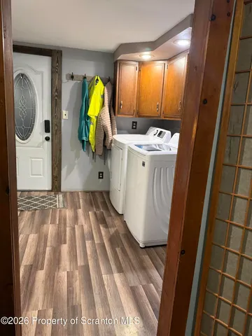 a room with furniture and a window