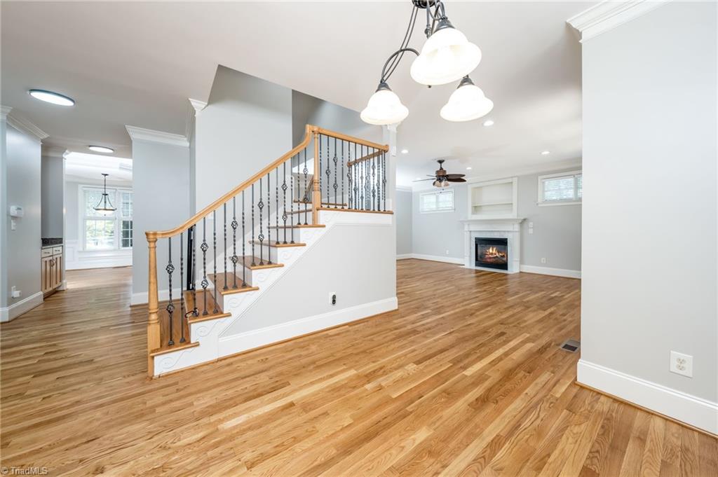 1041 Barnford Mill Road Wake Forest, NC 27587 - Photo 14 of 41 View into family room