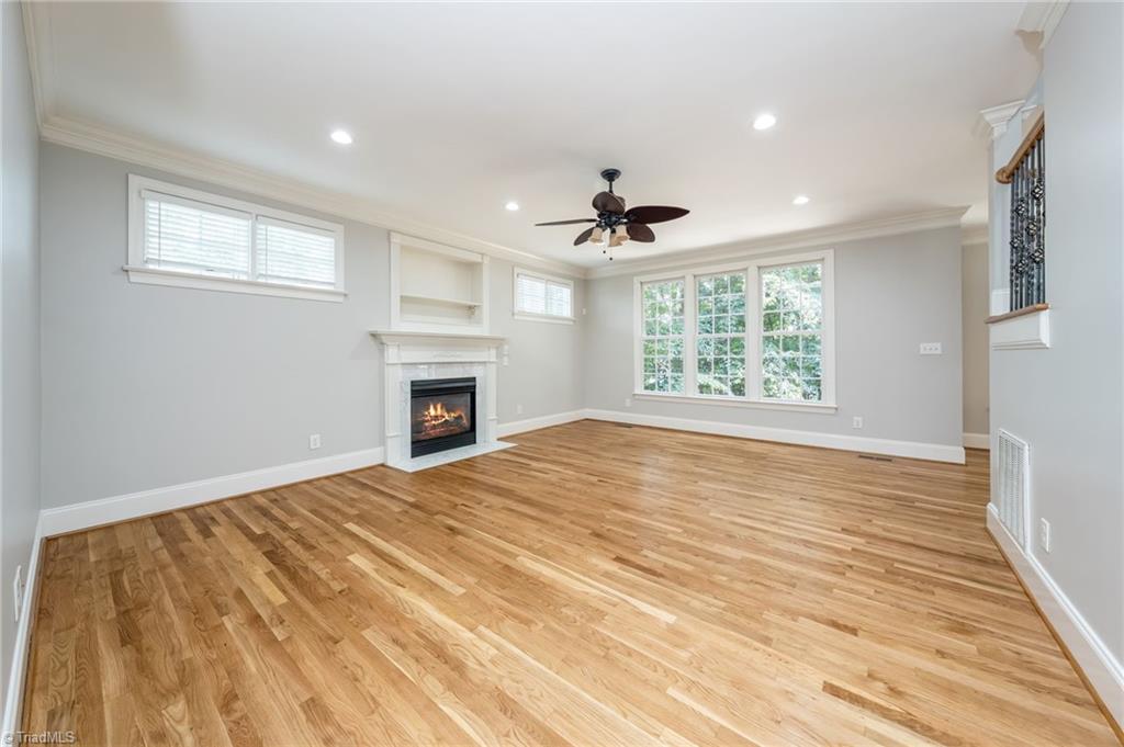 1041 Barnford Mill Road Wake Forest, NC 27587 - Photo 17 of 41 family room with gas fireplace